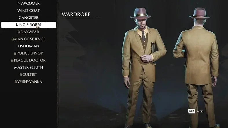 The Sinking City Outfits - How to unlock all Costumes