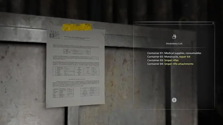 How To Find and Unlock All BSAA Containers in Resident Evil Requiem