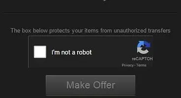 Valve adds CAPTCHA to Steam trading process
