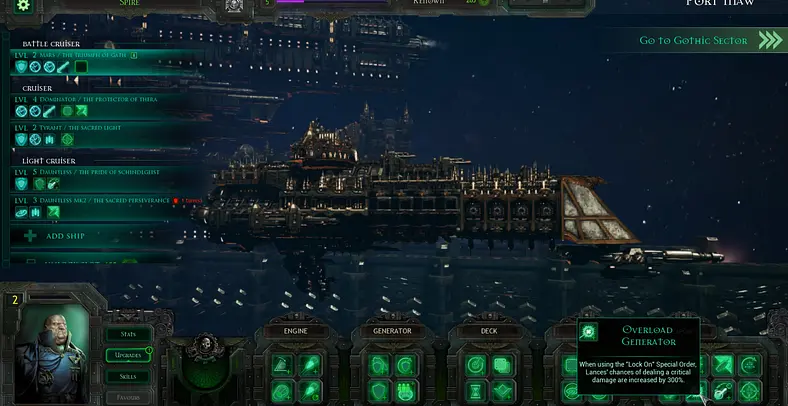 Gothic style glory in this fantastic Warhammer 40K RTS