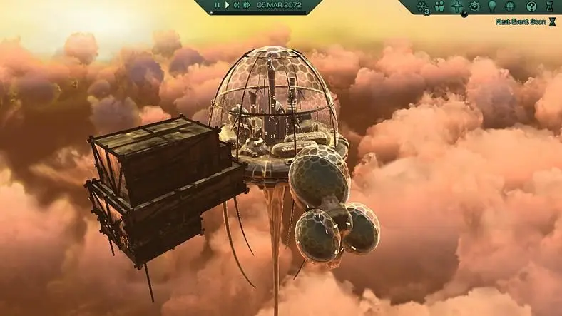 Among the clouds