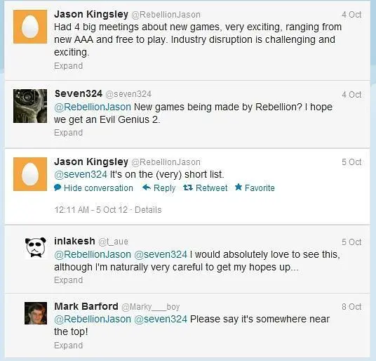 Rumor: Evil Genius 2 coming out this year
