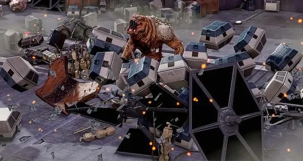 Be a Rancor in Kinect Star Wars
