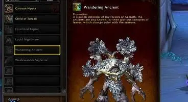 World of Warcraft: Shadowlands Wandering Ancient Mount - Delivery Delay and How to Redeem