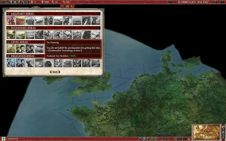Europa Universalis: Rome goes Gold