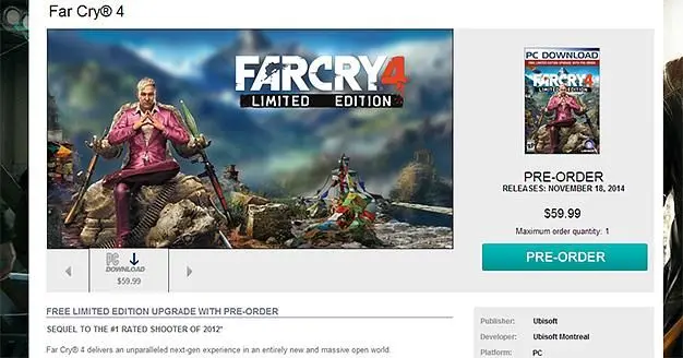 Ubisoft leaks minor story details about Far Cry 4