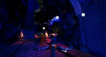 AMID EVIL from the makers of Rise of the Triad and DUSK is inspired by Heretic/Hexen