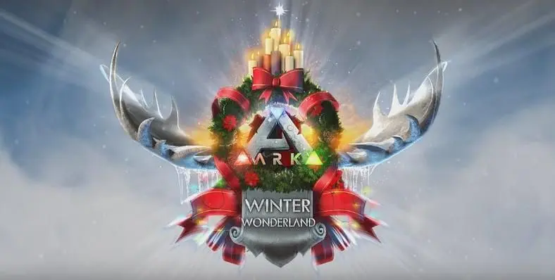 Ark: Survival Evolved's Winter Wonderland features dinosaurs and snow