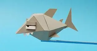 Derrick the Deathfin on PSN this summer, "very first underwater papercraft"