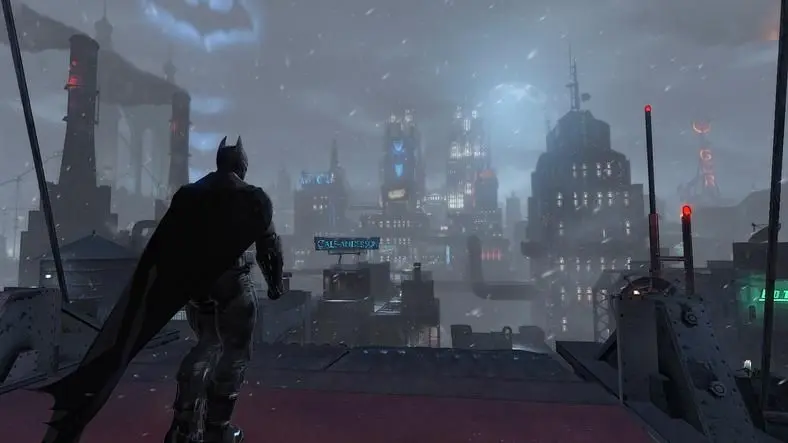 The year is 1939, Alfred isn't in it, and Batman carries a gun. Oh, not <i>that</i> far back.