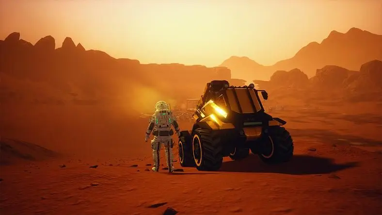 Mars survival sandbox JCB Pioneer: Mars landing August 31 on Early Access