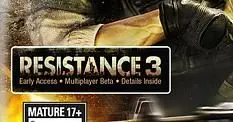 Resistance 3 beta with "specially marked" SOCOM 4 copies