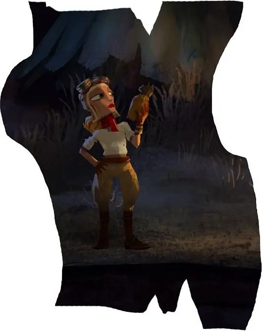 More character art revealed by Ron Gilbert for Double Fine Adventure