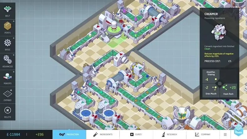 Big Pharma a management sim in the pharmaceutical industry, out in early 2015