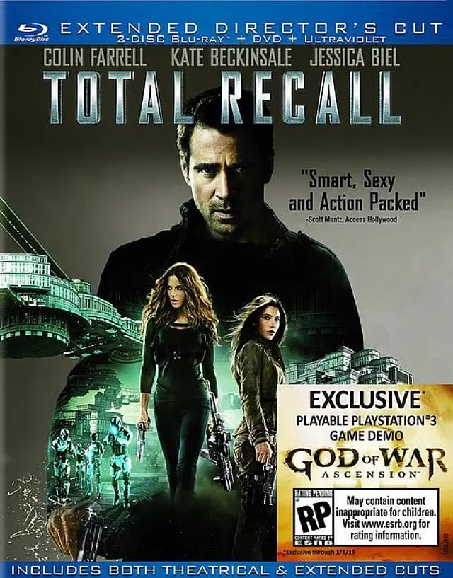 God of War: Ascension demo included on Total Recall remake Blu-Ray