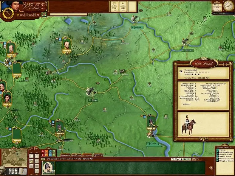 Napoleon's Campaigns gameplay explained
