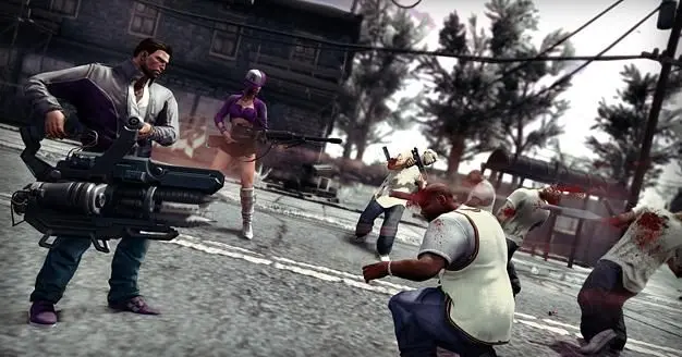 Saints Row IV brings 'GAT V' to PC free, DLC adds "combat knife launcher"