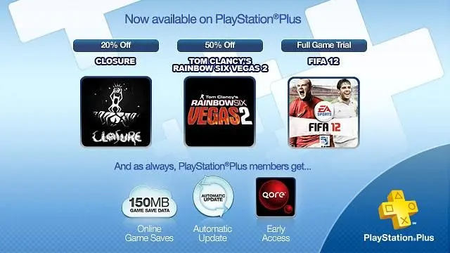 PlayStation Store update features Closure, FIFA Soccer 12