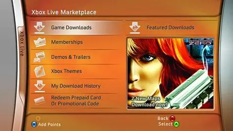 Microsoft unhappy with unfit Xbox Live Marketplace, load too high