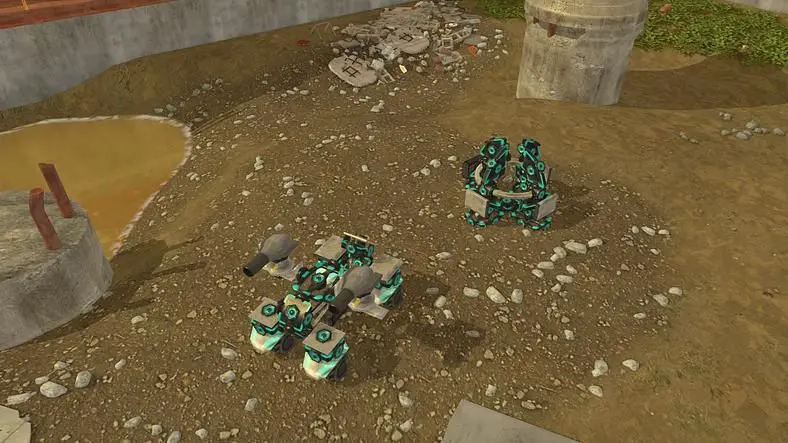 The Clangers arrive in physics based real-time strategy Uncrewed.