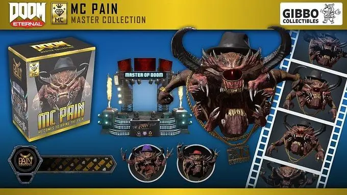 Play as a Demon Rapper With Doom Eternal's MC Pain Elemental Master Collection