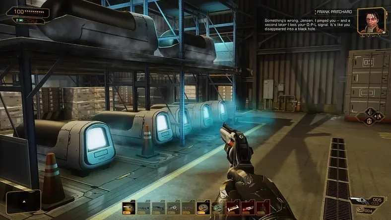 Deus Ex: HR mod removes gold filter