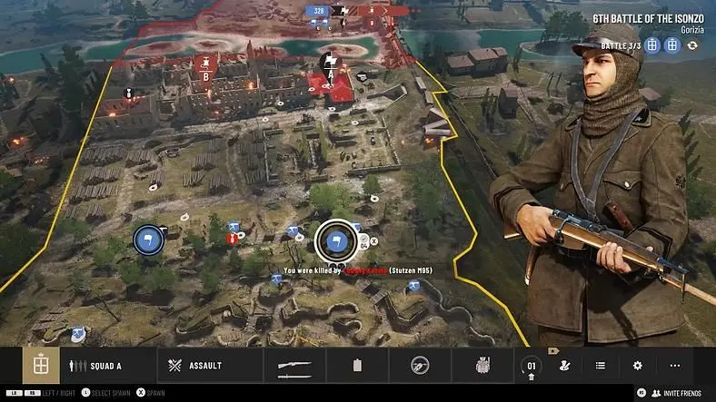 Front towards enemy