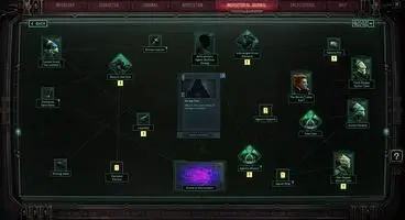 Warhammer 40,000: Dark Heresy Alpha Screenshots Offer First Look at the Detective System's Mind Map, Showcase Environment Verticality