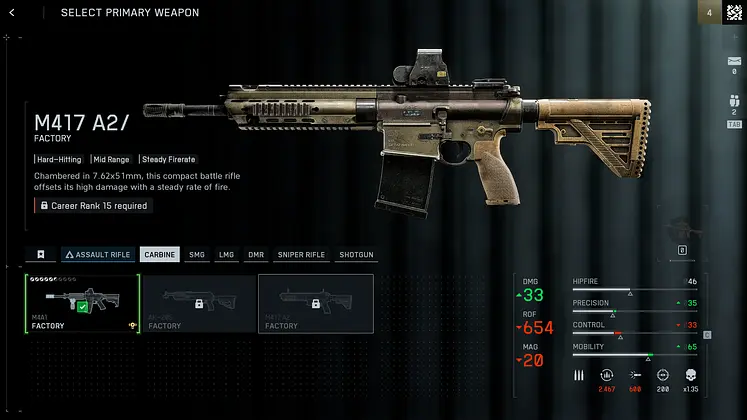 Full Weapons List for Battlefield 6