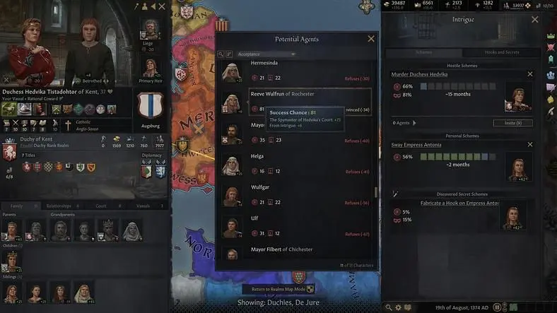 Crusader Kings 3 Schemes, Secrets, and Hooks - Intrigue Guide