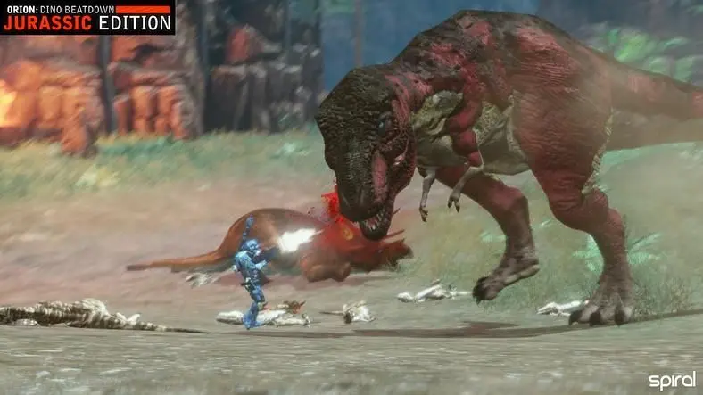 Jurassic Edition of Orion: Dino Beatdown announced, free for original owners