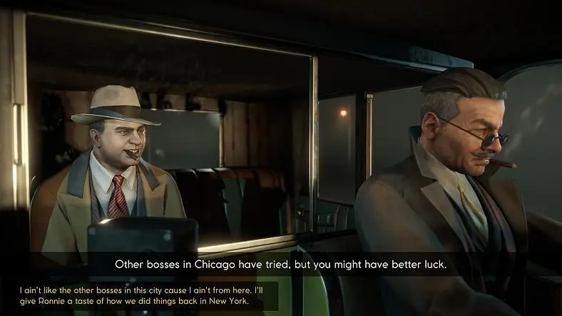 Empire of Sin has no Character Customization, but you can play as Al Capone