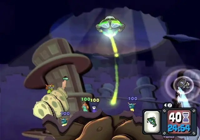 Worms: A Space Oddity lacks mutliplayer modes