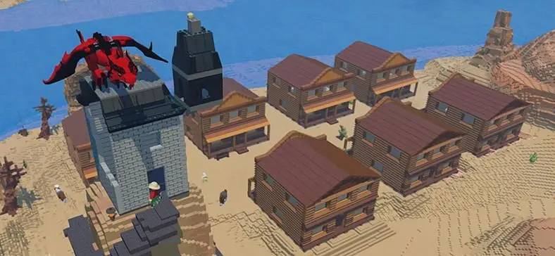 LEGO Worlds now on Steam Early Access, includes 'prefabricated models'