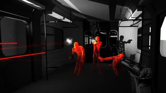 First-person shooter Superhot on Kickstarter, "time moves only when you move"