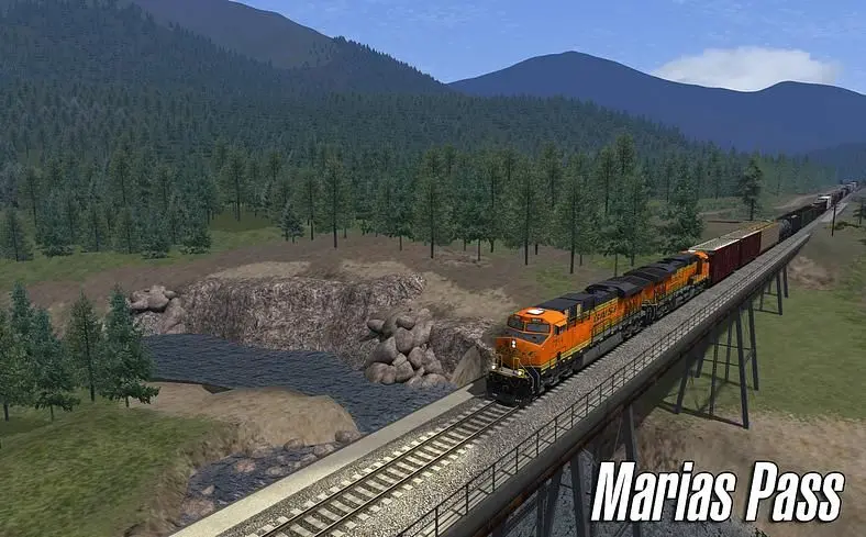 Marias Pass DLC now availble for Train Simulator 2013
