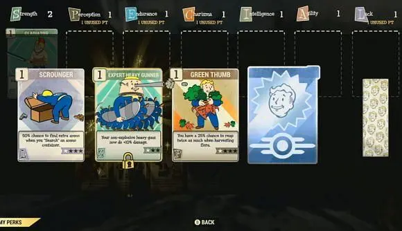 Fallout 76's Perks Will Come in Card Packs