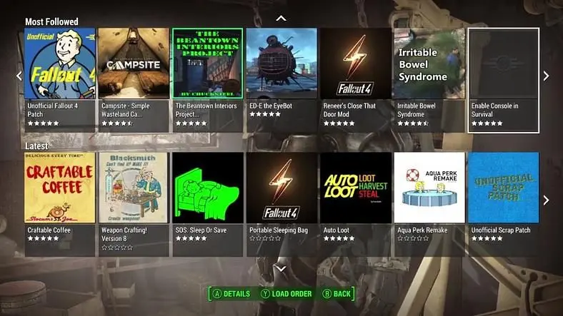 Fallout 4 mod tools are in open beta, available to download now