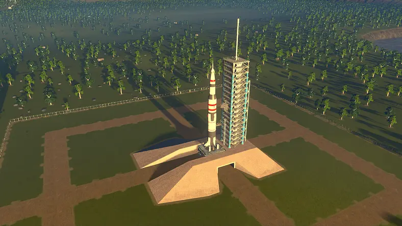 Cities: Skylines ties in to Surviving Mars with free SpaceX homage