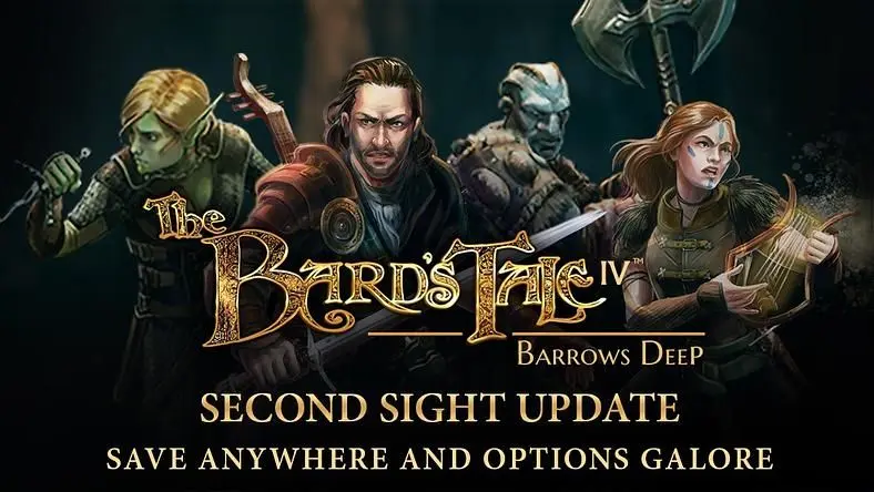 The Bard's Tale 4 - Second Sight Update Out Now