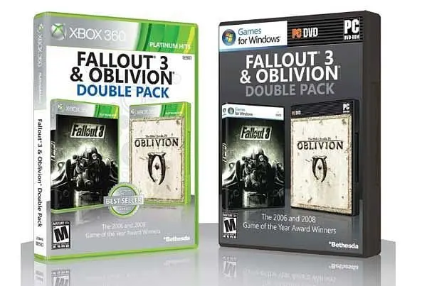 Fallout 3 & Oblivion Double Pack announced for PC, 360