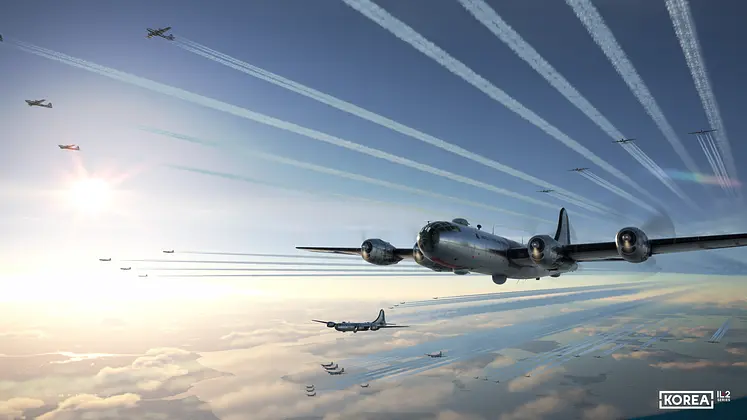Flight combat sim Korea. IL-2 Series targeting Q2 2026 early access launch with dynamic discount