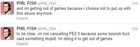 Phil Fish explodes on Twitter, cancels Fez II in a huff