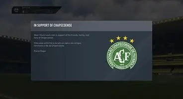 EA Is Issuing The Chapecoense Team Kit To Every FIFA 17 Player In Light Of Their Tragic Accident