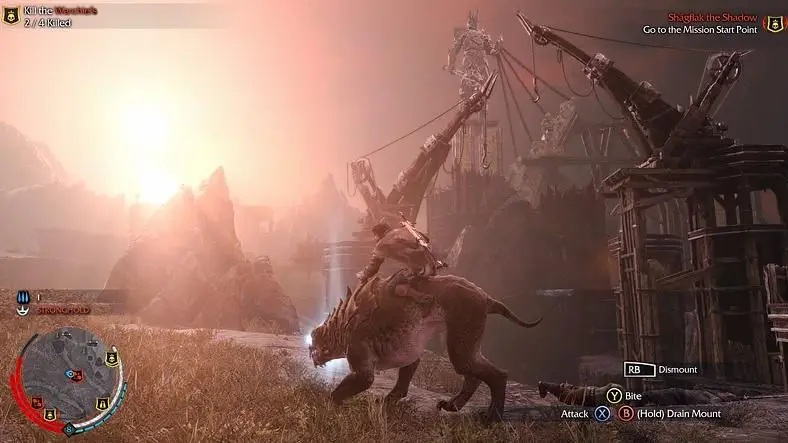 Monolith takes us to the other side of the Black Gate where the Uruk and Caragor roam.