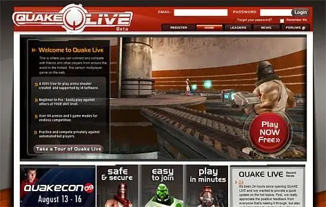 Quake Live built to flip consoles the finger, plans for Mac and Linux