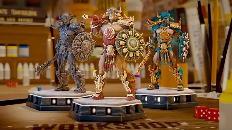Might & Magic Showdown Preview Frontpage Tagline: Paint my miniatures