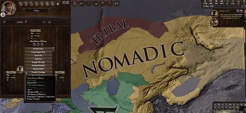 New 'Feature Spotlight' video dev diary for Crusader Kings II: Horselords expansion, launches July 14th