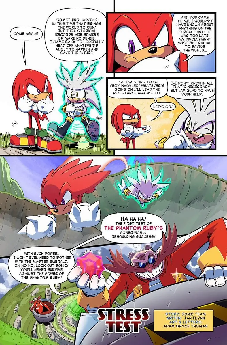 Read Part 2 of the Sonic Forces Prequel Comic For Free Here! Confirms Forces is a sequel to Mania!