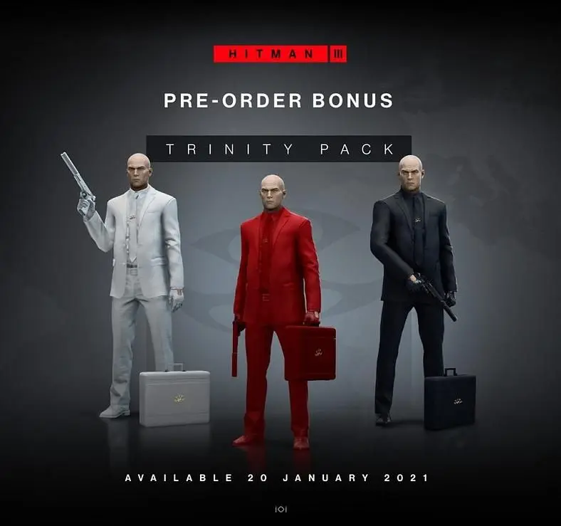 Hitman 3 Trinity Pack and Deluxe Edition Pre-Order Guide